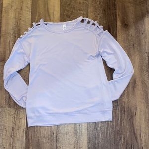 Girls Lavender Sweatshirt
